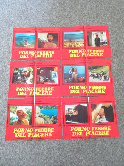 L'appel Italian Fotobusta Posters Lot of 6 Thamar Lemoine 1974 Movie posters