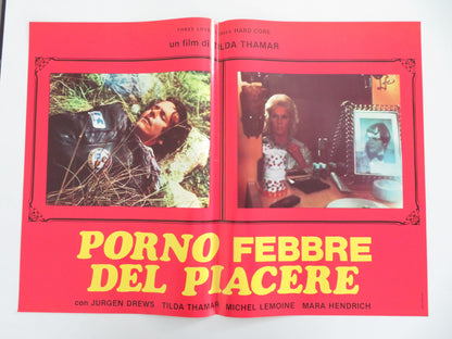 L'appel Italian Fotobusta Posters Lot of 6 Thamar Lemoine 1974 Movie posters