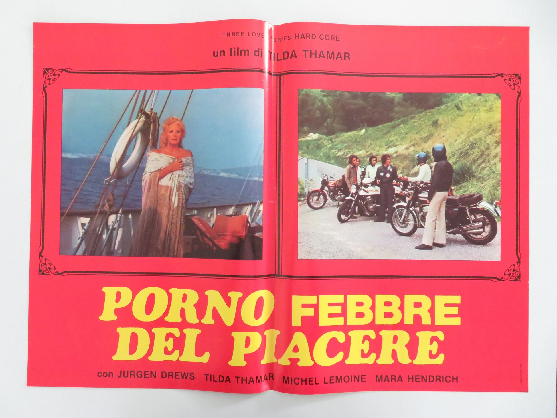 L'appel Italian Fotobusta Posters Lot of 6 Thamar Lemoine 1974 Movie posters