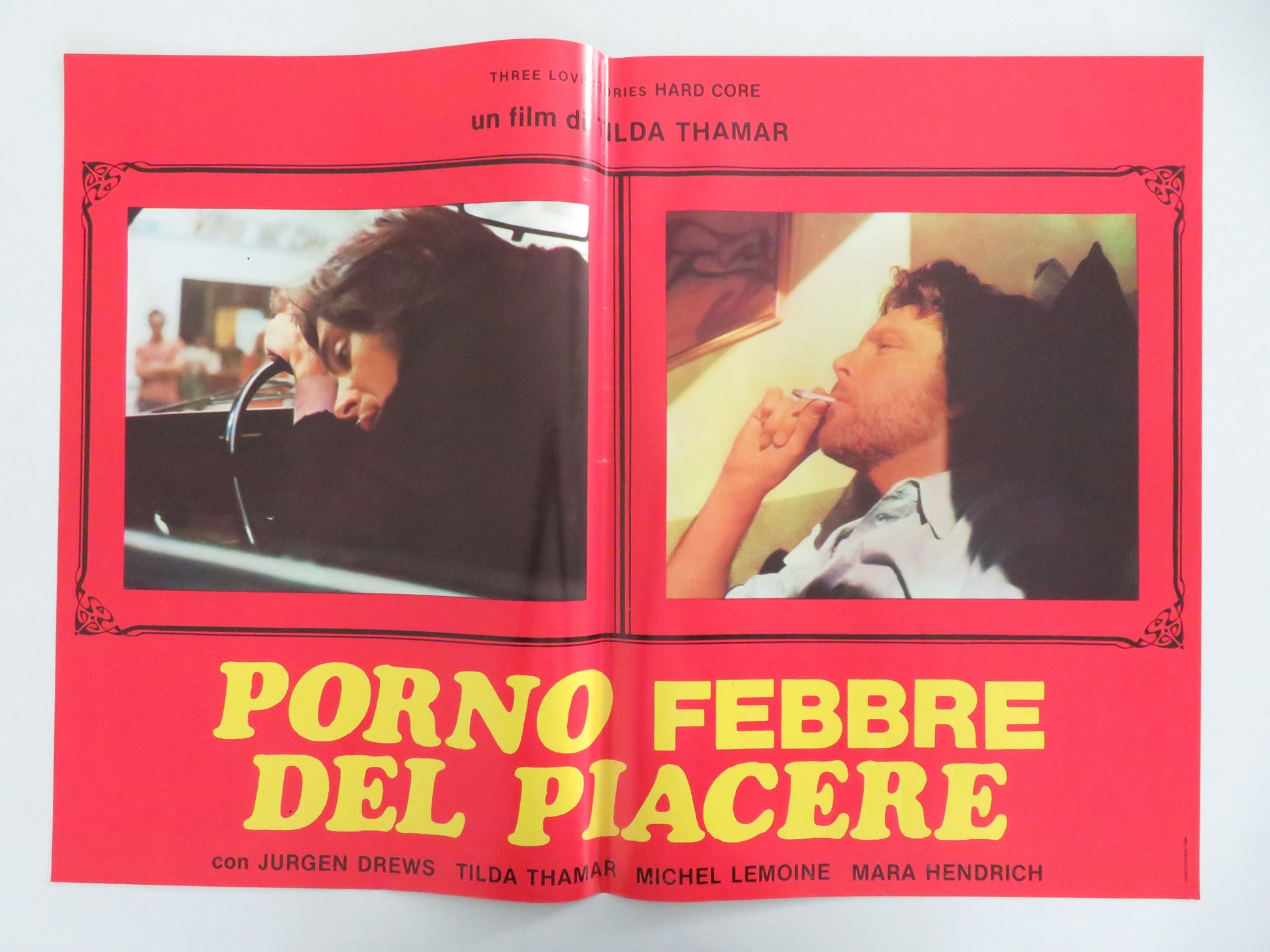 L'appel Italian Fotobusta Posters Lot of 6 Thamar Lemoine 1974 Movie posters