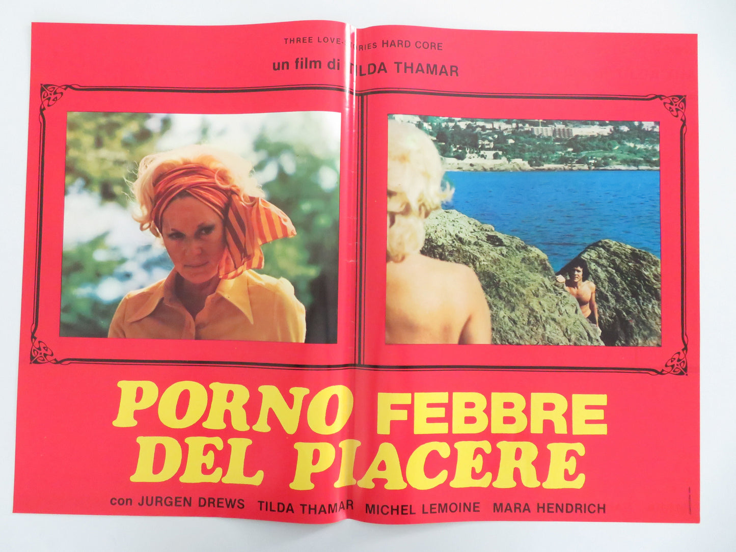 L'appel Italian Fotobusta Posters Lot of 6 Thamar Lemoine 1974 Movie posters