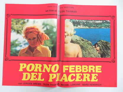 L'appel Italian Fotobusta Posters Lot of 6 Thamar Lemoine 1974 Movie posters