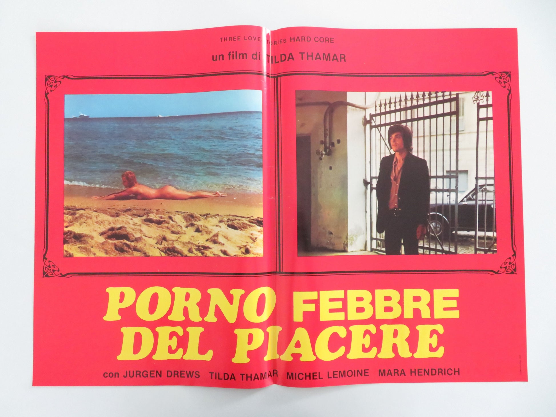 L'appel Italian Fotobusta Posters Lot of 6 Thamar Lemoine 1974 Movie posters