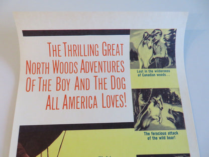 LASSIE'S GREAT ADVENTURE US INSERT POSTER JUNE LOCKHART HUGH REILLY 1963 Rendezvous Cinema Movie posters
