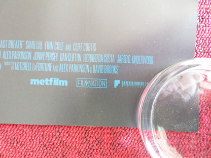 LAST BREATH UK QUAD ROLLED POSTER WOODY HARRELSON SIMU LIU 2025 Rendezvous Cinema Movie posters