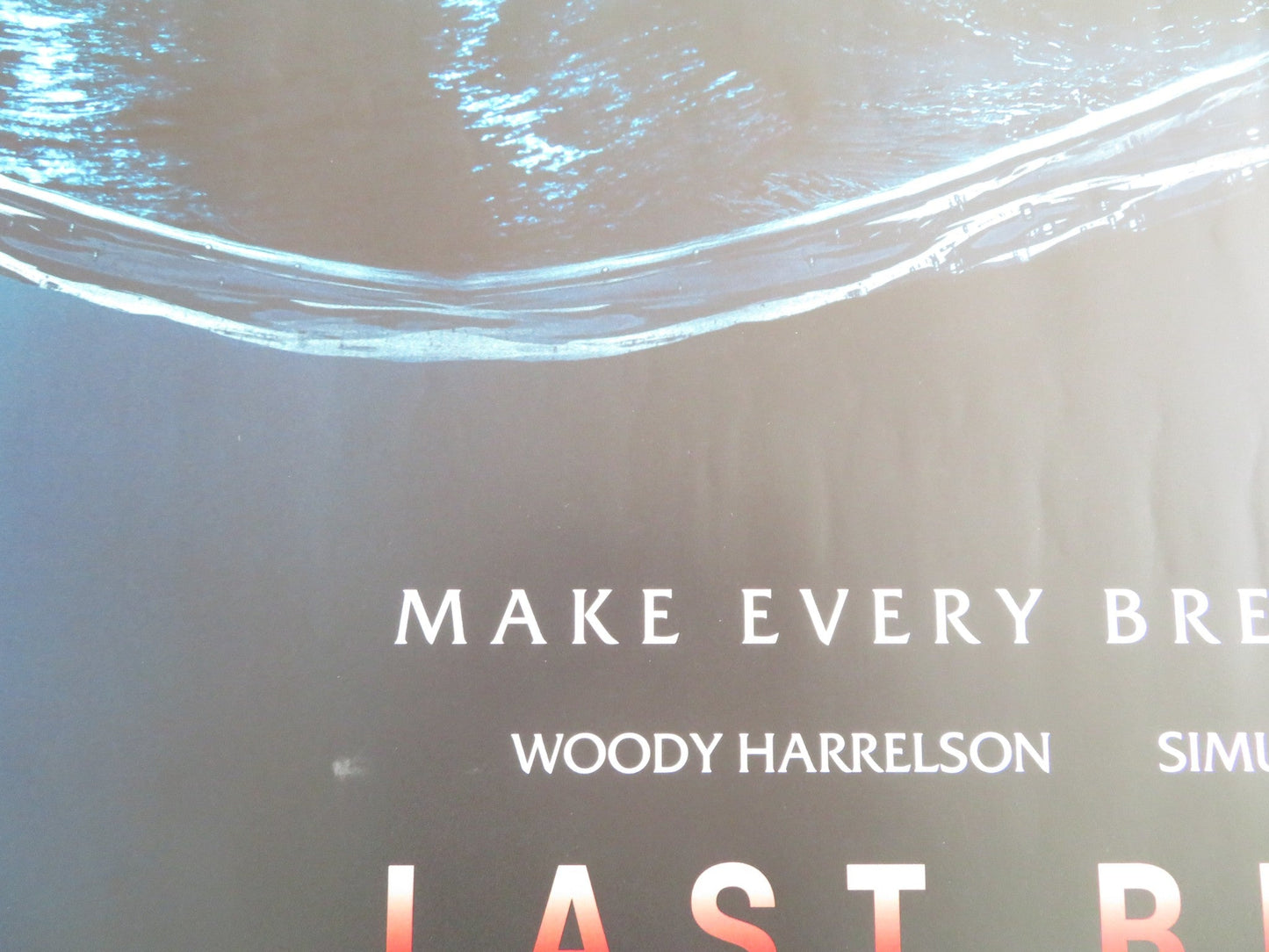 LAST BREATH UK QUAD ROLLED POSTER WOODY HARRELSON SIMU LIU 2025 Rendezvous Cinema Movie posters