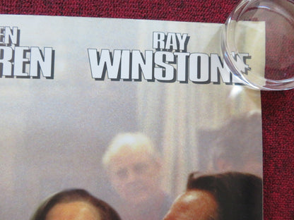 LAST ORDERS UK QUAD ROLLED POSTER MICHAEL CAINE TOM COURTENAY 2001 Rendezvous Cinema Movie posters