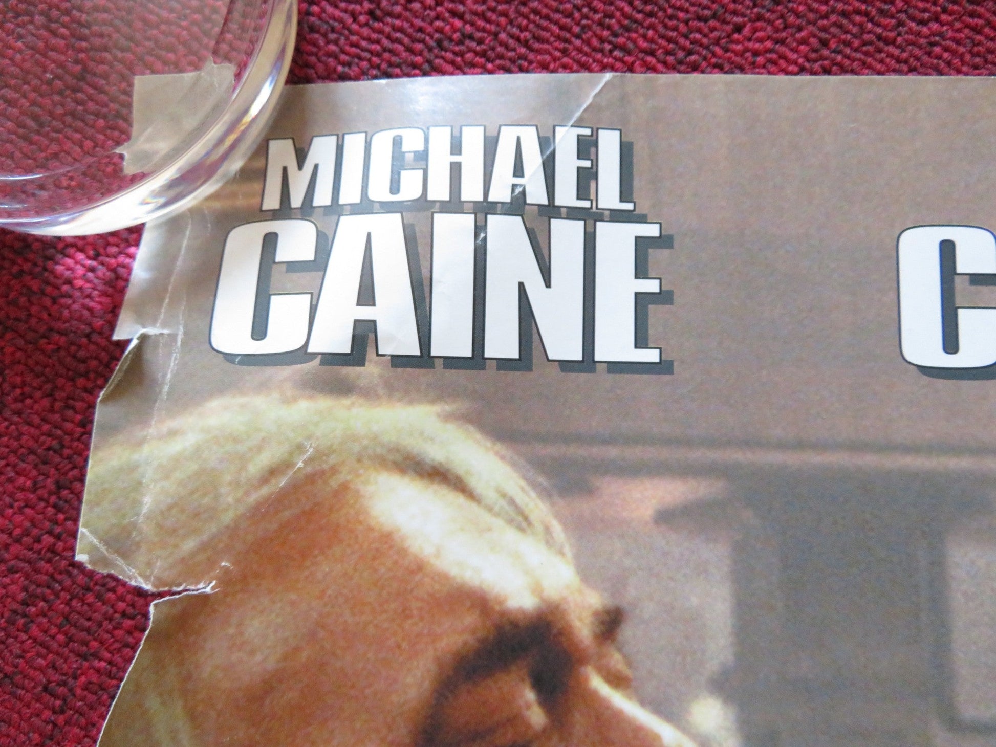 LAST ORDERS UK QUAD ROLLED POSTER MICHAEL CAINE TOM COURTENAY 2001 Rendezvous Cinema Movie posters