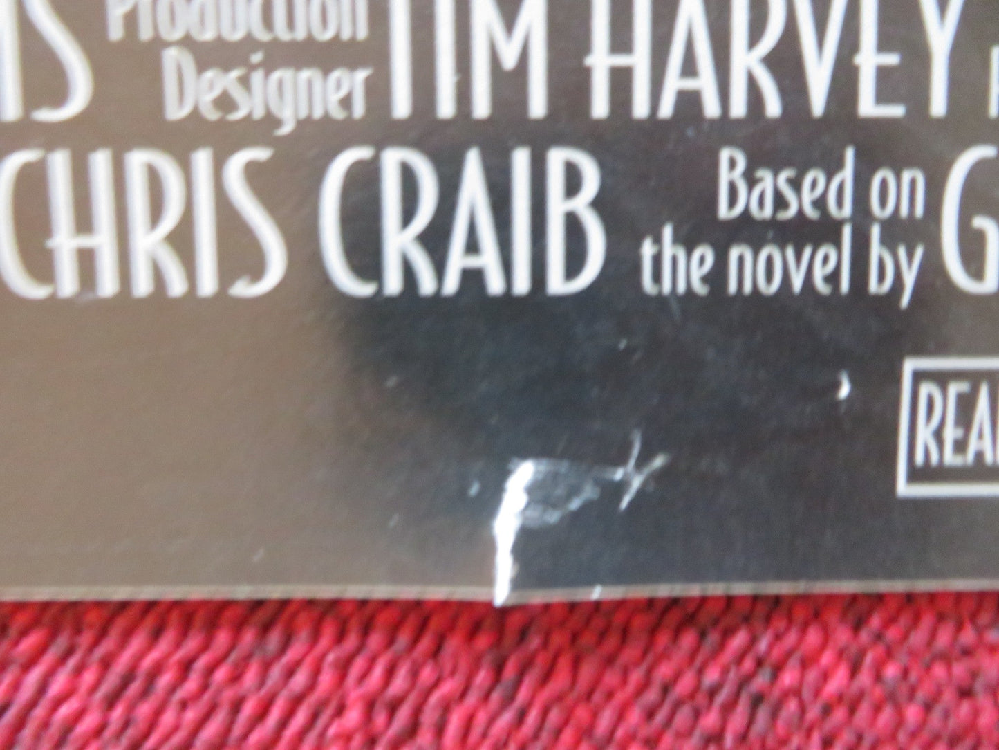 LAST ORDERS UK QUAD ROLLED POSTER MICHAEL CAINE TOM COURTENAY 2001 Rendezvous Cinema Movie posters