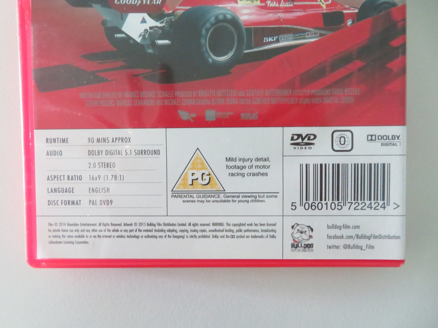 LAUDA: THE UNTOLD STORY (DVD) NIKI LAUDA MARK WEBBER L. HAMILTON 2014 REGION 0 - Rendezvous Cinema