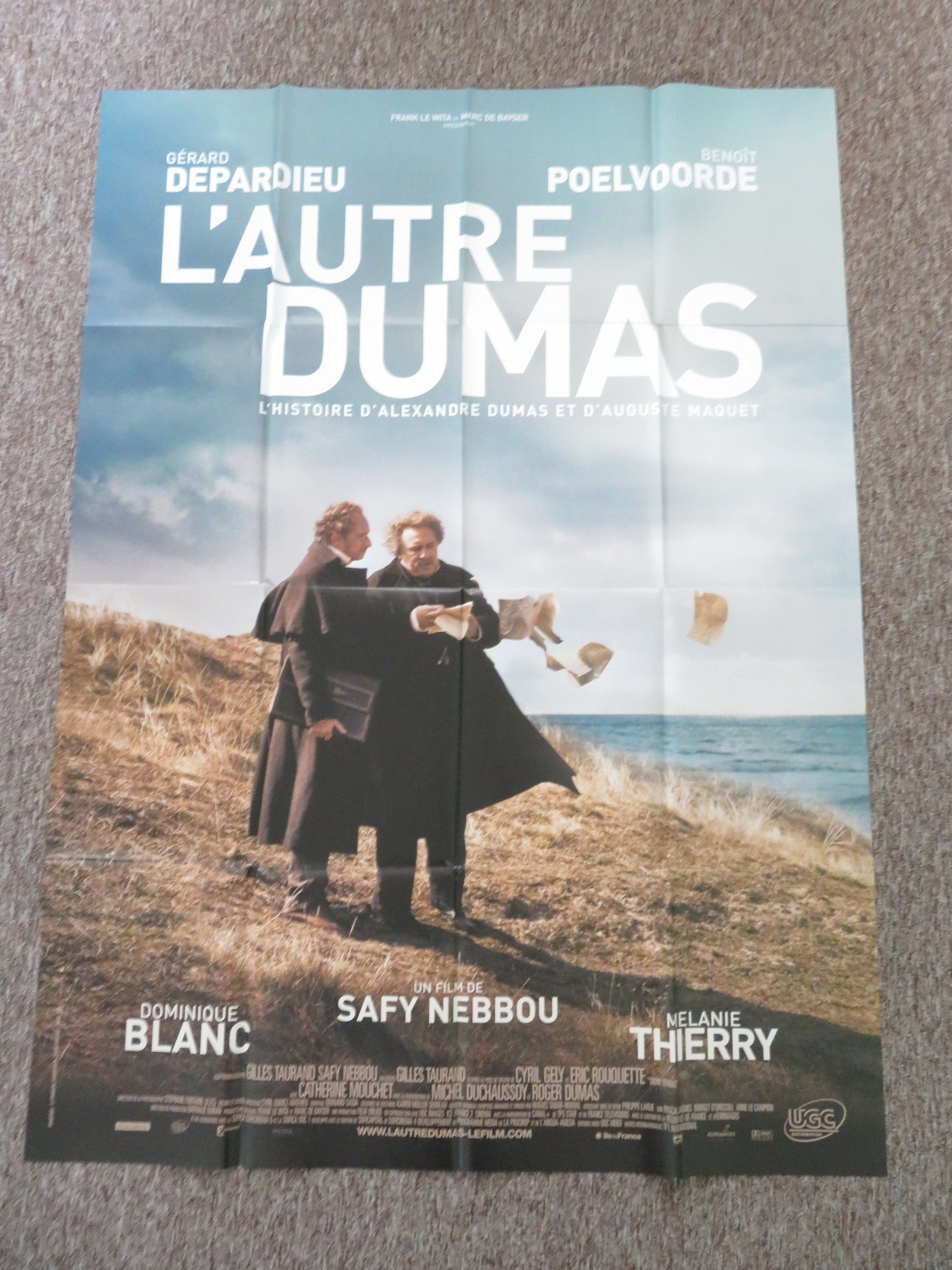 L'Autre Dumas French Grande Poster Gerard Depardieu Benoit Poelvoorde 2010 Movie posters