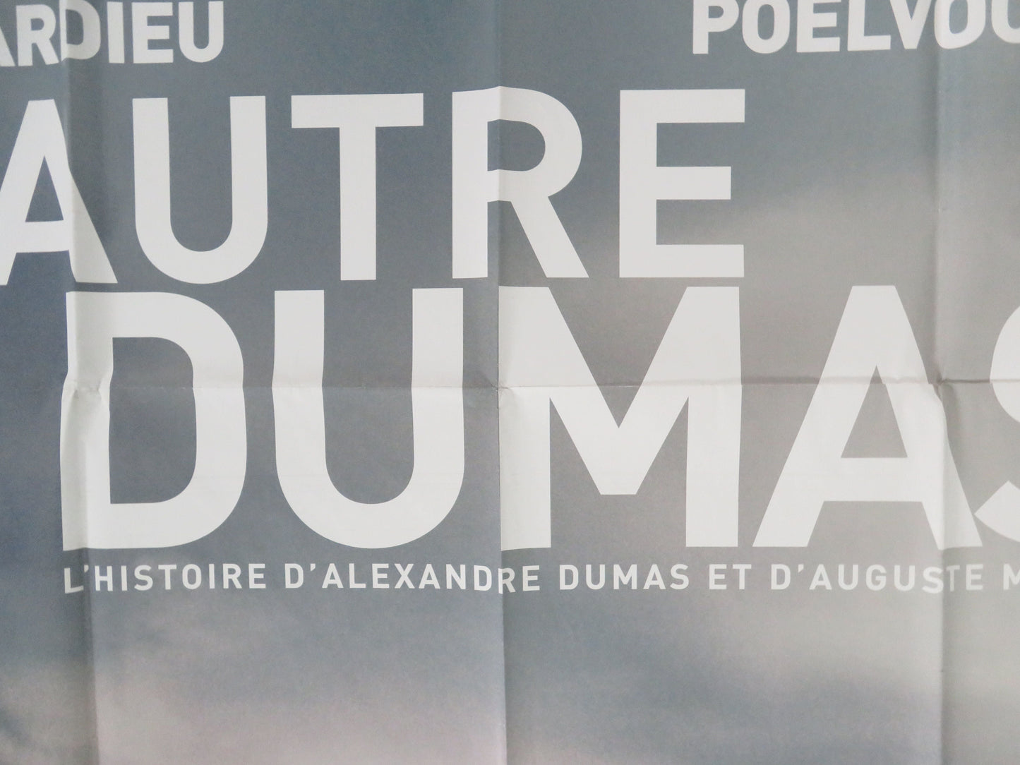 L'Autre Dumas French Grande Poster Gerard Depardieu Benoit Poelvoorde 2010 Movie posters
