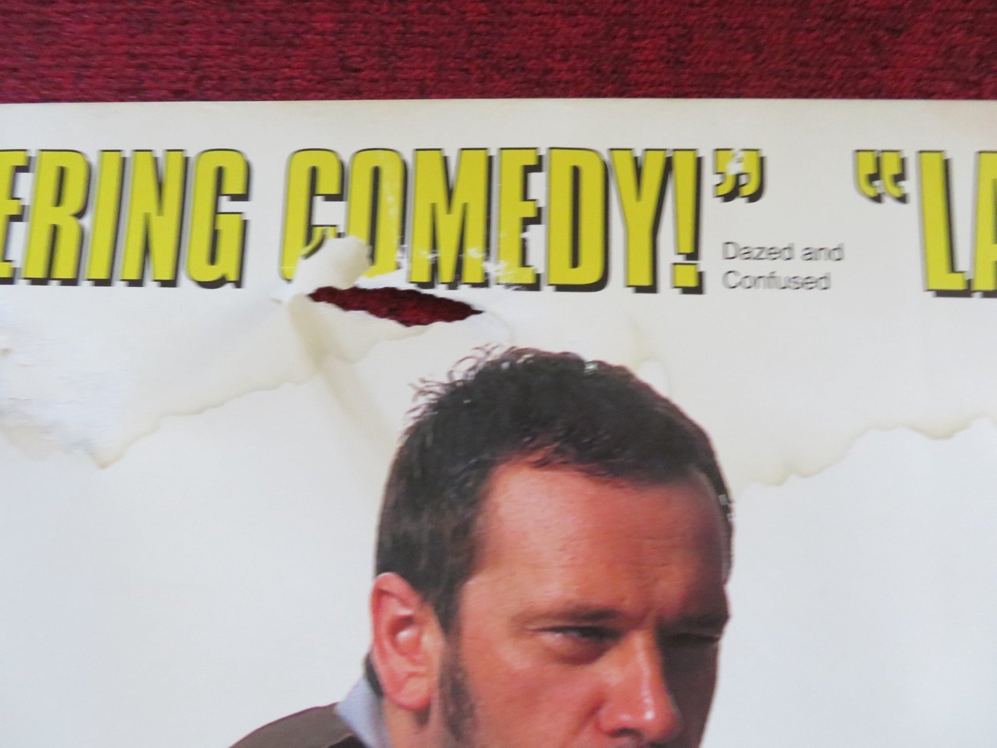 LAVA UK QUAD ROLLED POSTER JAMES HOLMES NICOLA STAPLETON 2001 Rendezvous Cinema Movie posters