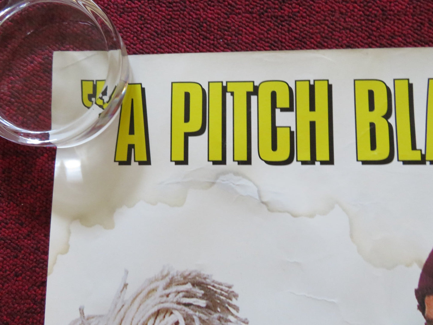 LAVA UK QUAD ROLLED POSTER JAMES HOLMES NICOLA STAPLETON 2001 Rendezvous Cinema Movie posters