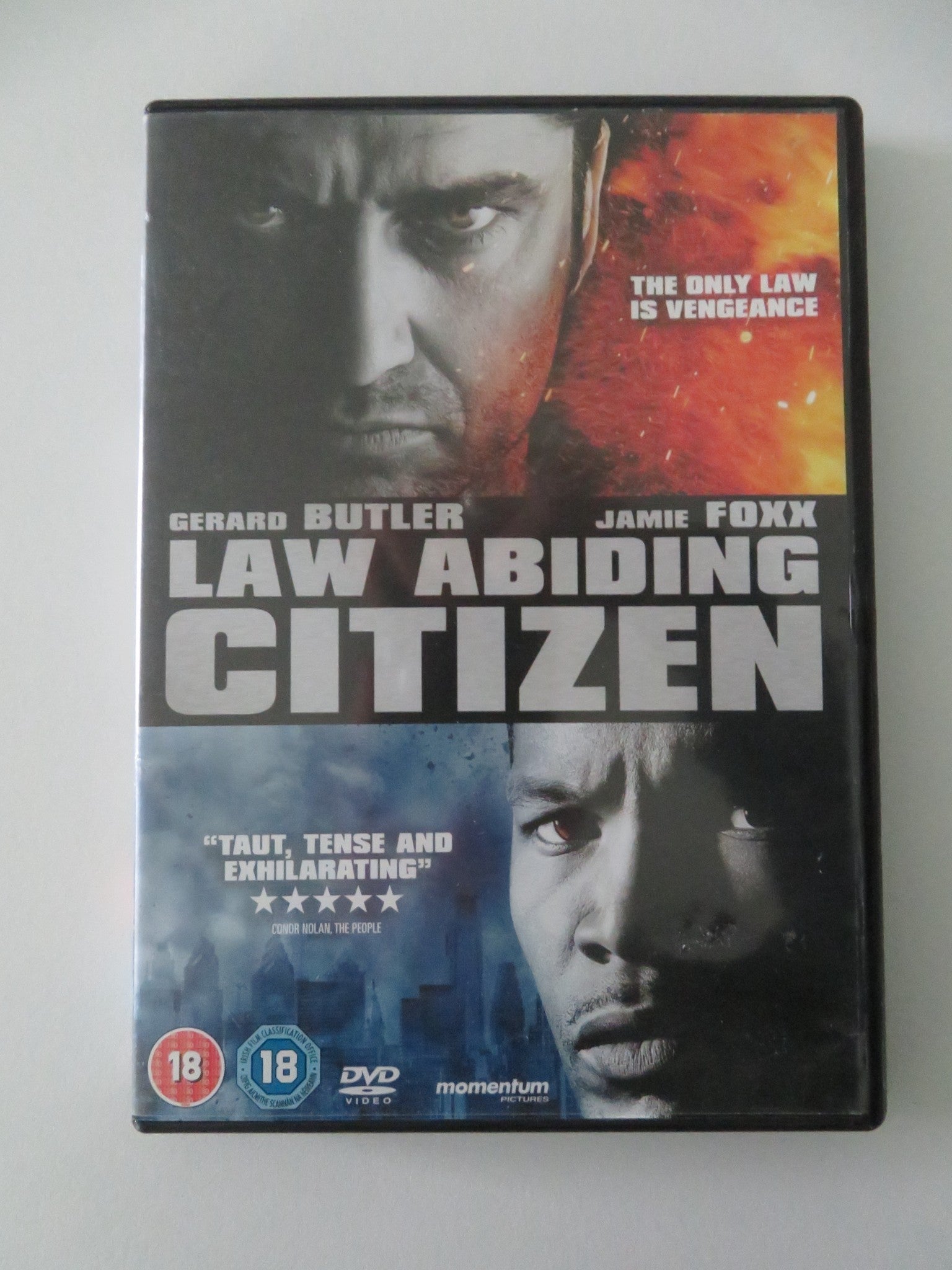 LAW ABIDING CITIZEN - B (DVD) GERARD BUTLER JAMIE FOXX 2009 REGION 2 Movie posters