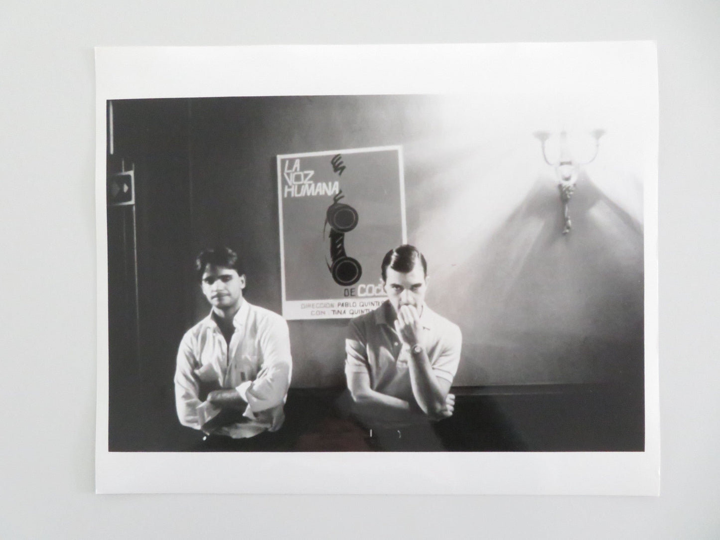 LAW OF DESIRE - B MOVIE STILL PHOTO ANTONIO BANDERAS 1987 Movie posters