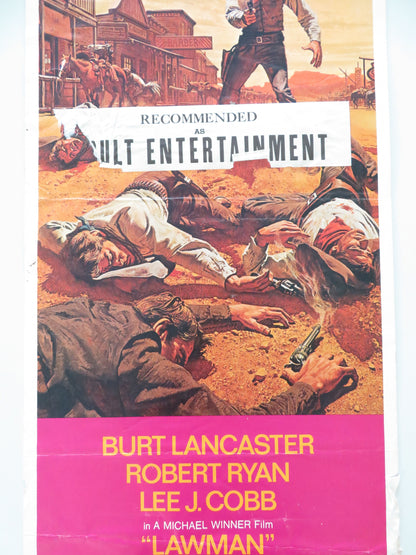 Lawman US Insert Poster Burt Lancaster Robert Ryan 1971 Movie posters