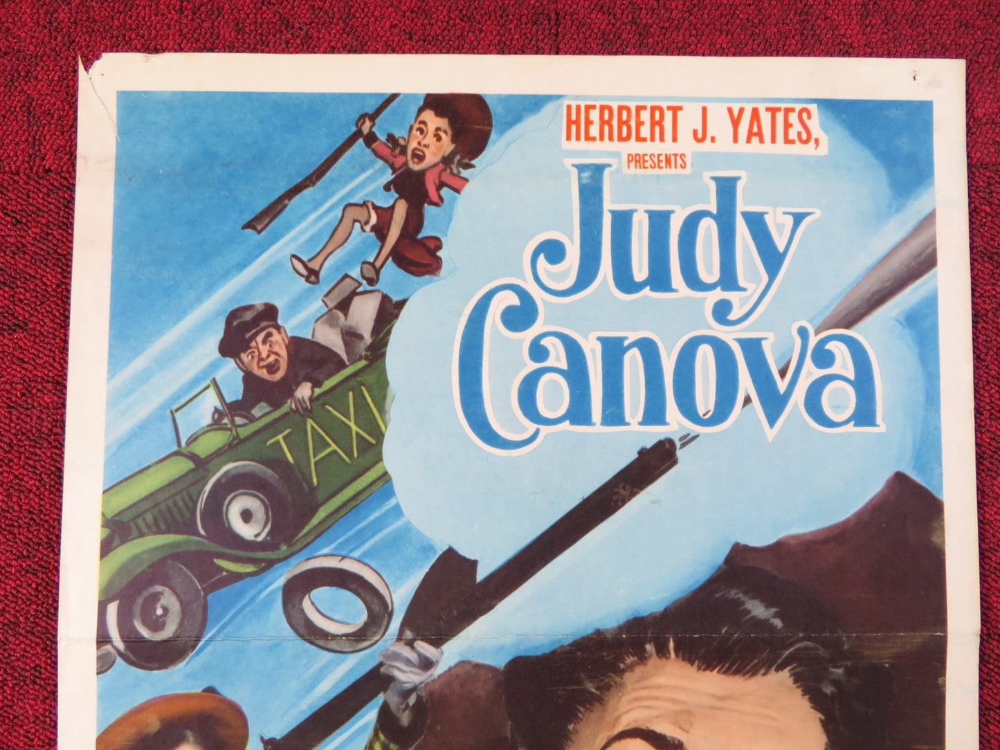 LAY THAT RIFLE DOWN US INSERT POSTER JUDY CANOVA ROBERT LOWERY 1955 Rendezvous Cinema Movie posters