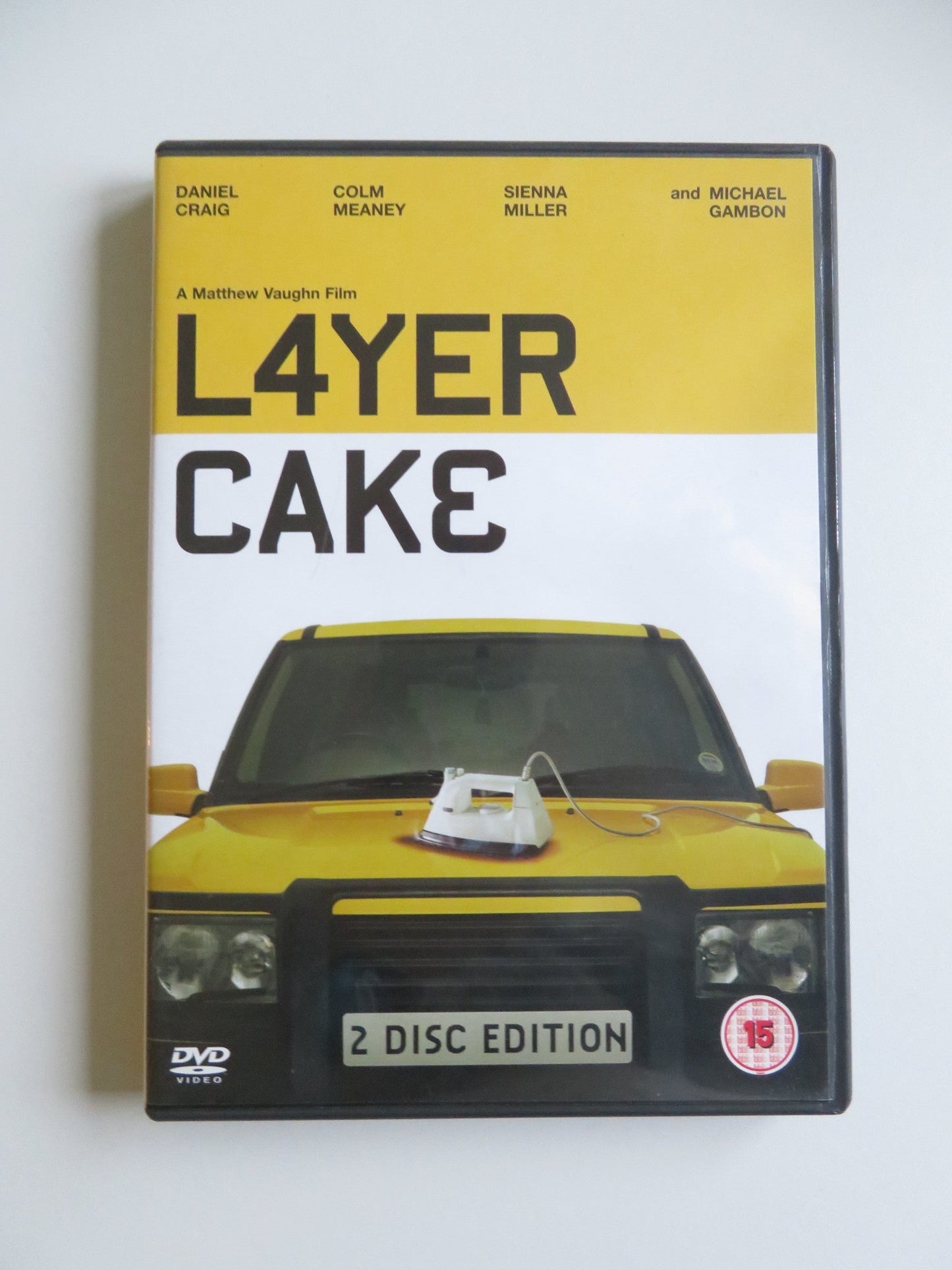 LAYER CAKE - 2 DISC EDITION - B (DVD) DANIEL CRAIG TOM HARDY 2004 REGION 2 Movie posters