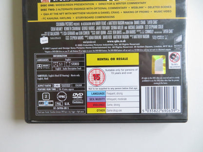 LAYER CAKE - 2 DISC EDITION - B (DVD) DANIEL CRAIG TOM HARDY 2004 REGION 2 Movie posters