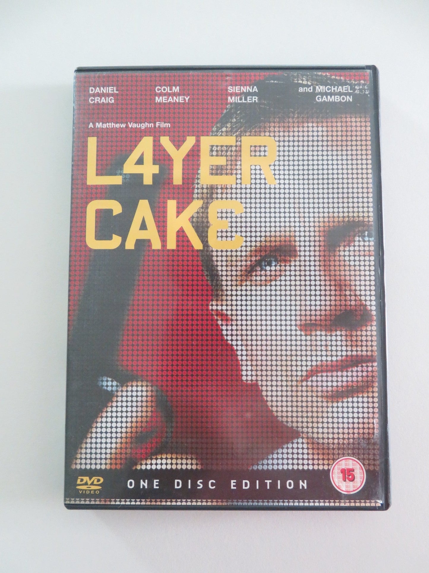LAYER CAKE (DVD) DANIEL CRAIG SIENNA MILLER 2004 REGION 2 Movie posters