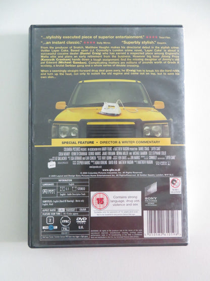 LAYER CAKE (DVD) DANIEL CRAIG SIENNA MILLER 2004 REGION 2 Movie posters