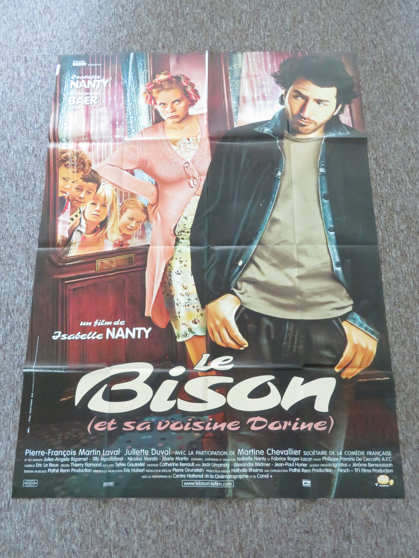 Le bison (et sa voisine Dorine) French Grande Poster Isabelle Nanty E. Baer 2003 Movie posters
