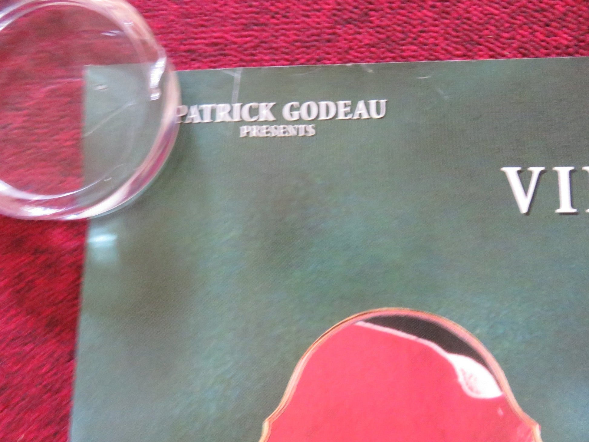 LE BOSSU UK QUAD ROLLED POSTER DANIEL AUTEUIL FABRICE LUCHINI 1997 Rendezvous Cinema Movie posters