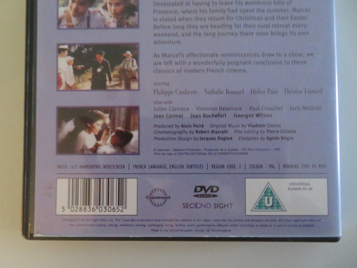 LE CHATEAU DE MA MERE (DVD) PHILIPPE CAUBERE NATHALIE ROUSSEL 1990 REGION 2 Movie posters