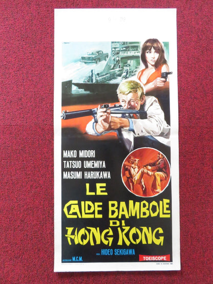 LE CLADE BAMBOLE DI HONG KONG ITALIAN LOCANDINA POSTER MAKO MIDORI 1966 Rendezvous Cinema Movie posters