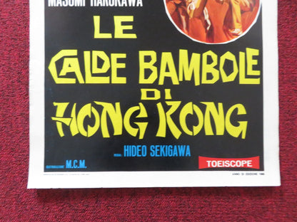 LE CLADE BAMBOLE DI HONG KONG ITALIAN LOCANDINA POSTER MAKO MIDORI 1966 Rendezvous Cinema Movie posters