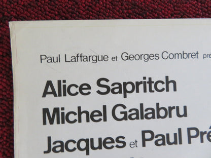 LE LIT... ZE BAWDY BED FRENCH POSTER ROLLED ALICE SAPRITCH MICHEL GALABRU 1974 Rendezvous Cinema Movie posters