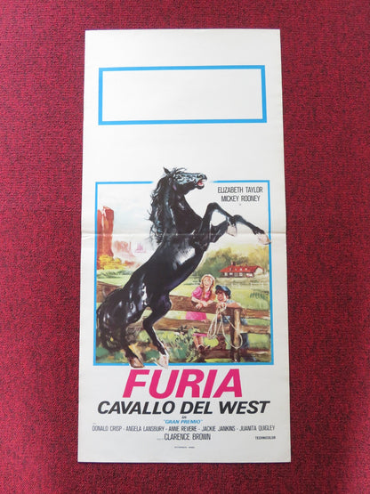 LE NUOVE AVVENTURE DI FURIA - B ITALIAN LOCANDINA POSTER ROBERT DIAMOND 1977 Rendezvous Cinema Movie posters