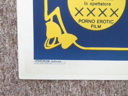 Le professeur d'amour Italian 2 Foglio Poster Brigitte Verbecq 1983 Movie posters