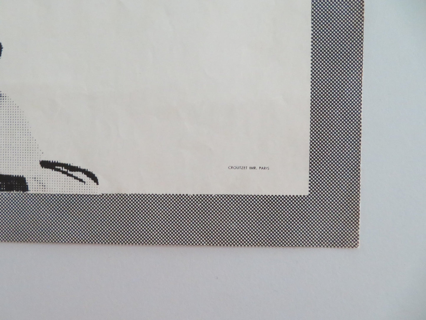 LE SAMOURAI FRENCH ROLLED POSTER ALAIN DELON FRANCOIS PERIER 1967 Movie posters