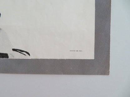 LE SAMOURAI FRENCH ROLLED POSTER ALAIN DELON FRANCOIS PERIER 1967 Movie posters