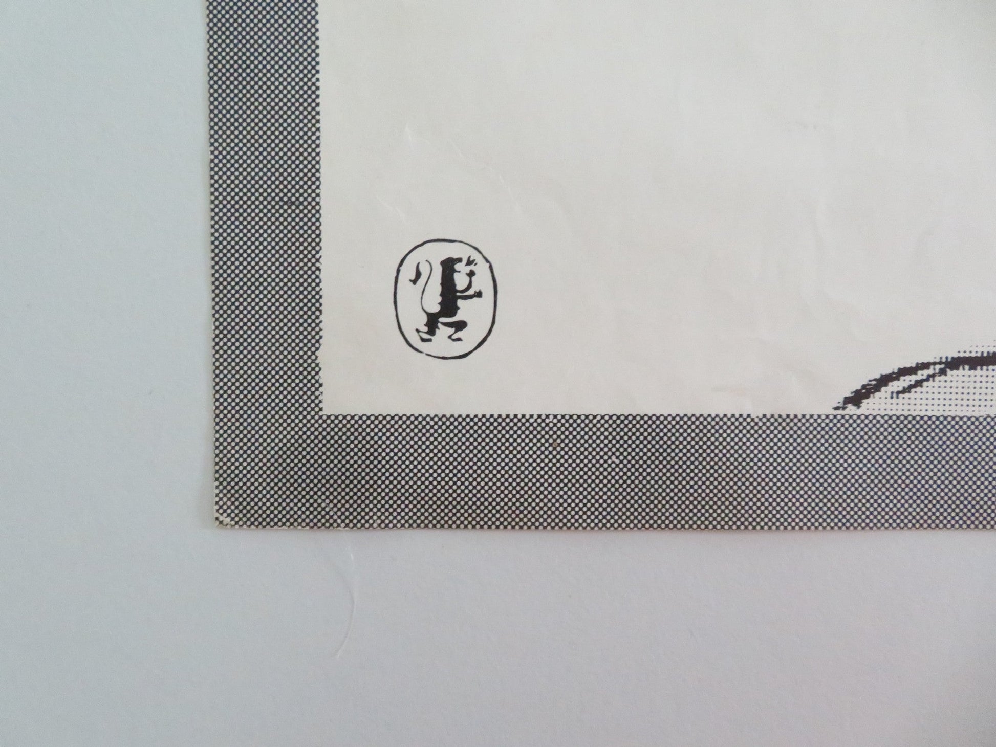 LE SAMOURAI FRENCH ROLLED POSTER ALAIN DELON FRANCOIS PERIER 1967 Movie posters