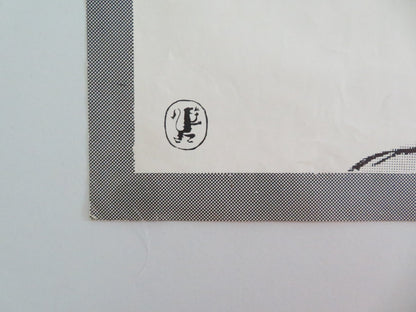 LE SAMOURAI FRENCH ROLLED POSTER ALAIN DELON FRANCOIS PERIER 1967 Movie posters