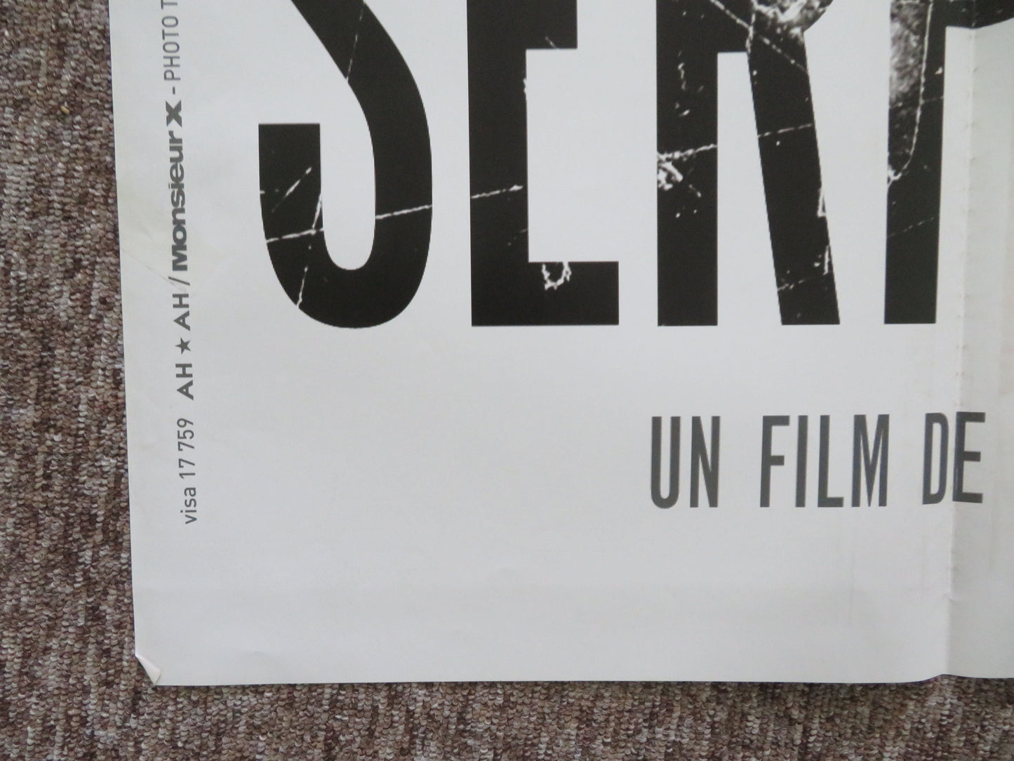 Le Serpent French Grande Poster Yvan Attal Clovis Cornillac 2006 Movie posters