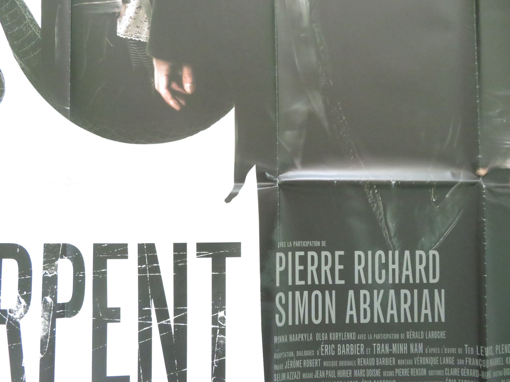 Le Serpent French Grande Poster Yvan Attal Clovis Cornillac 2006 Movie posters