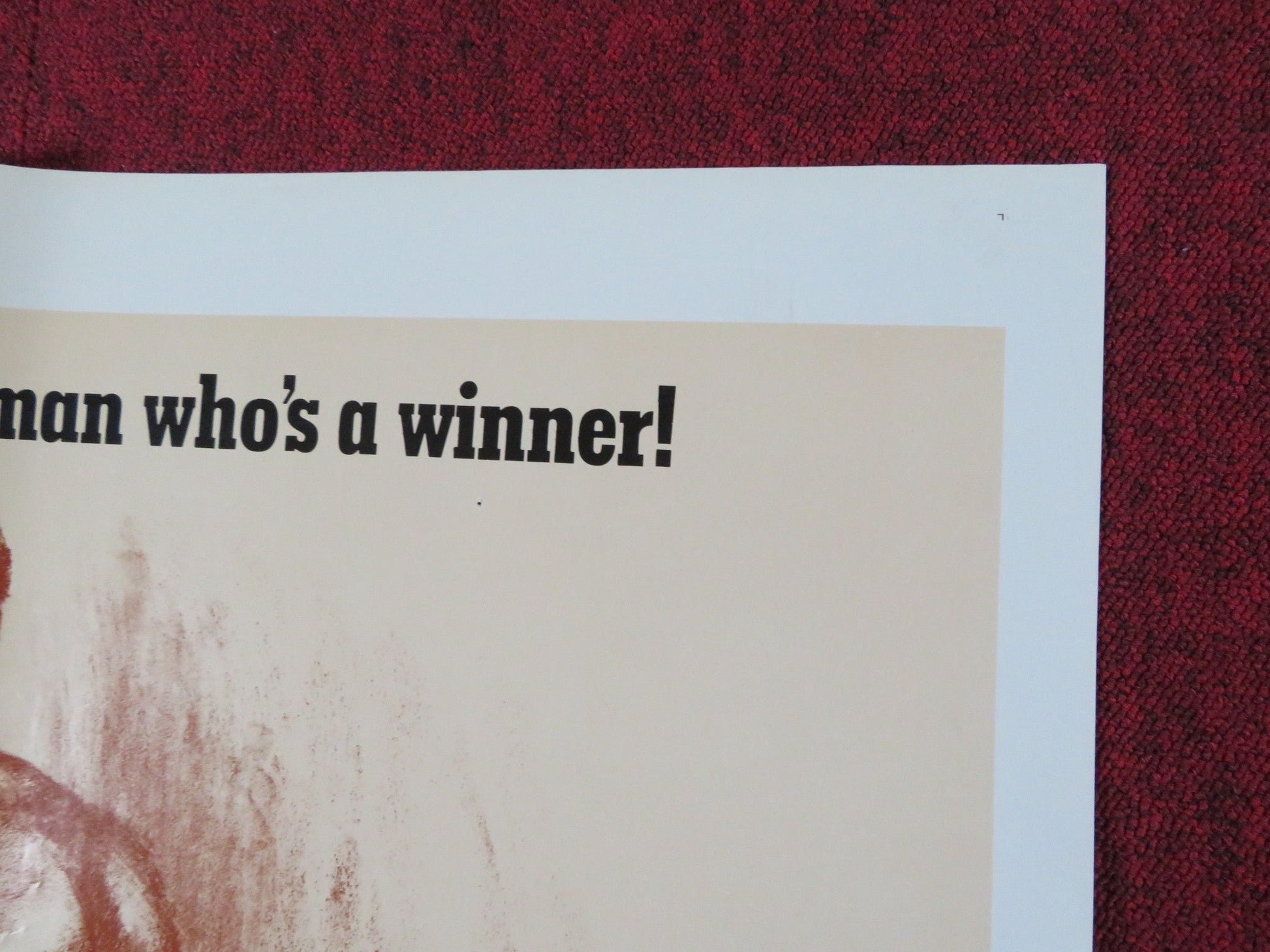 LEADBELLY FOLDED US ONE SHEET POSTER ROGER E. MOSLEY JAMES BRODHEAD 1976 Rendezvous Cinema Movie posters