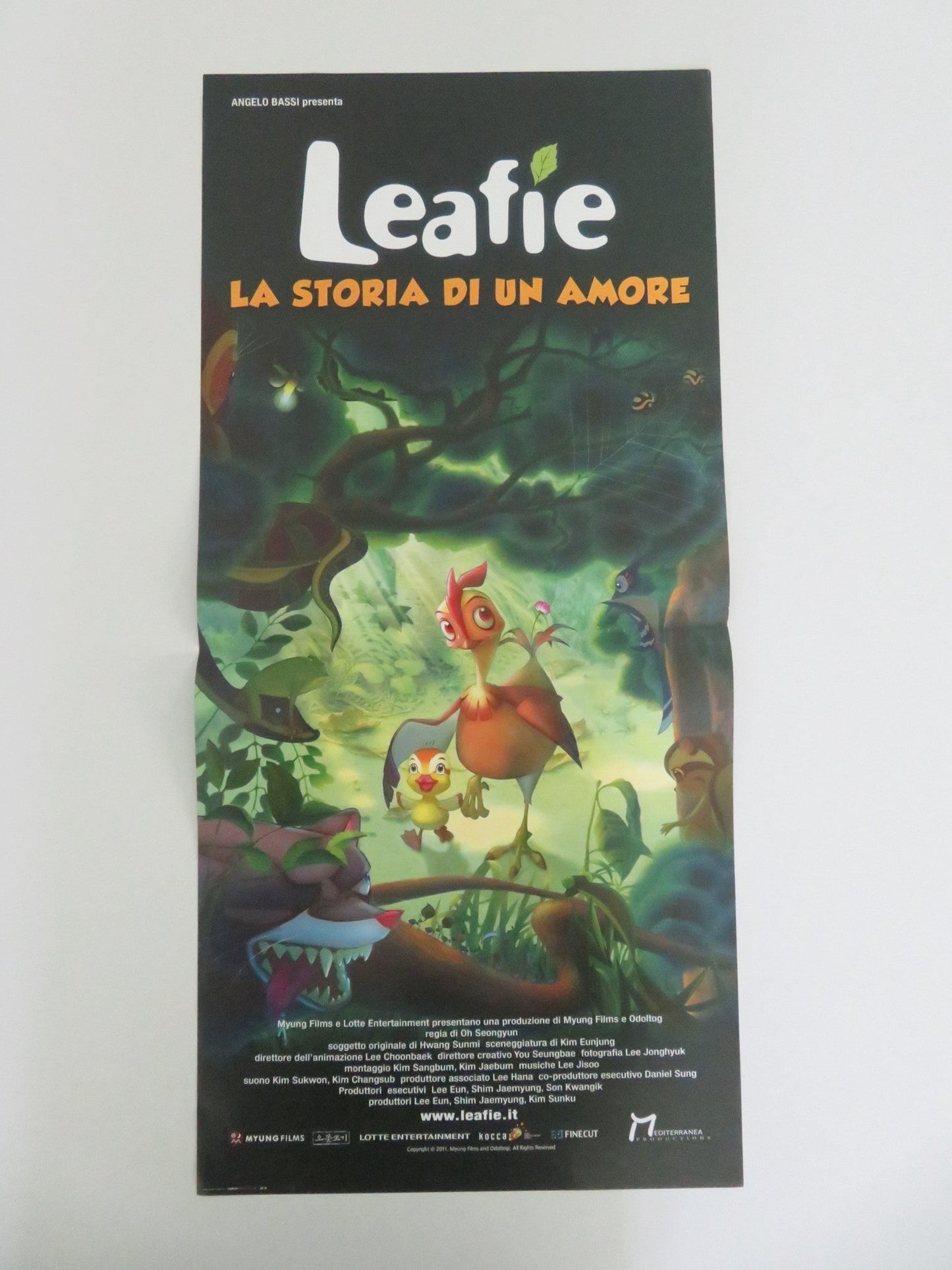 Leafie, A Hen into the Wild Italian Locandina Poster So - ri Yoo Seung - ho 2011 Movie posters