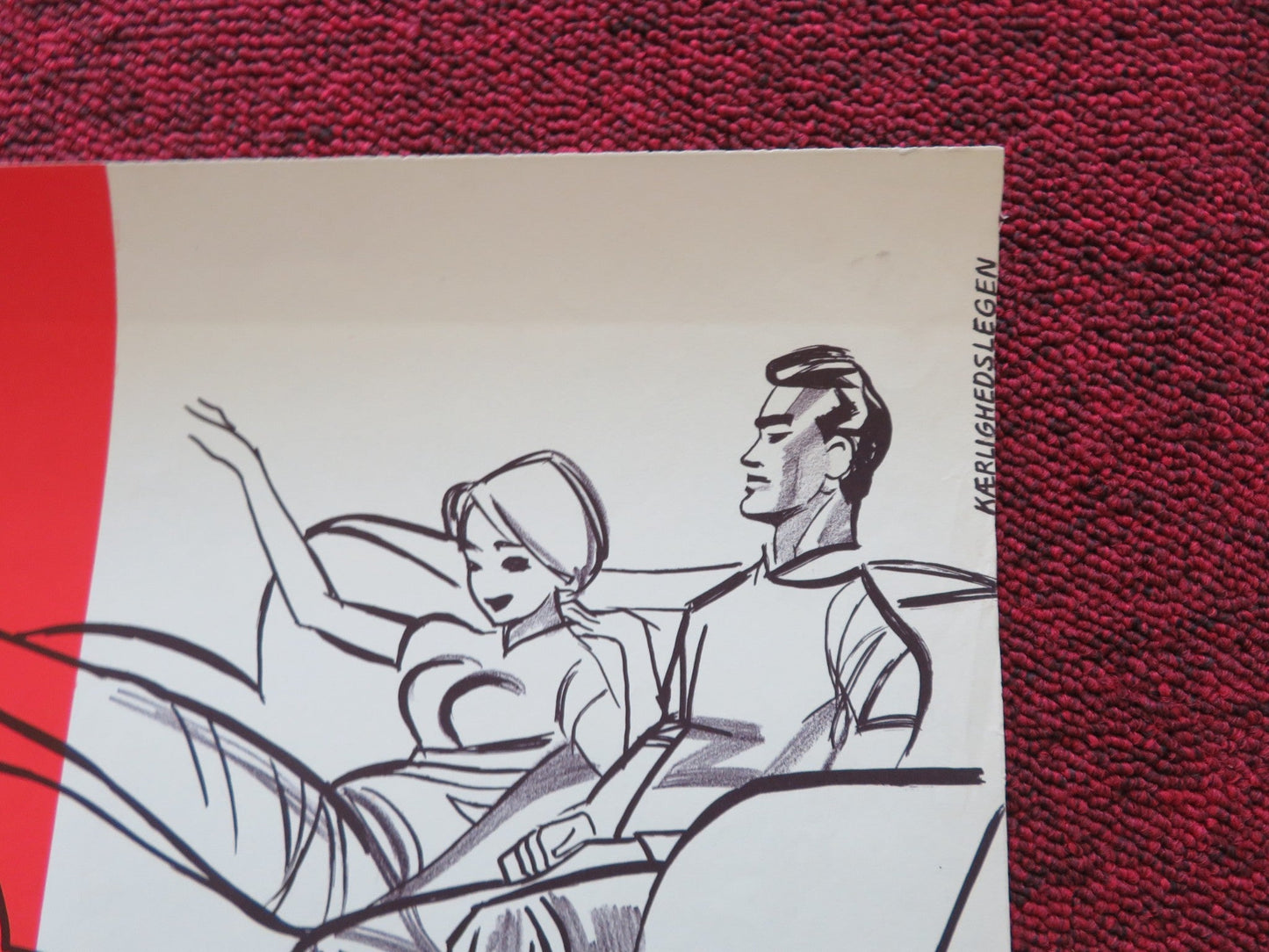 L'EAU A LA BOUCHE DANISH POSTER ROLLED BERNADETTE LAFONT FRANCOISE BRION 1961 Rendezvous Cinema Movie posters