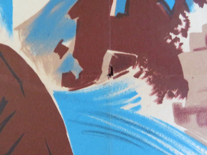 L'EAU VIVE FRENCH POSTER ROLLED PASCALE AUDRET CHARLES BLAVETTE 1958 Rendezvous Cinema Movie posters