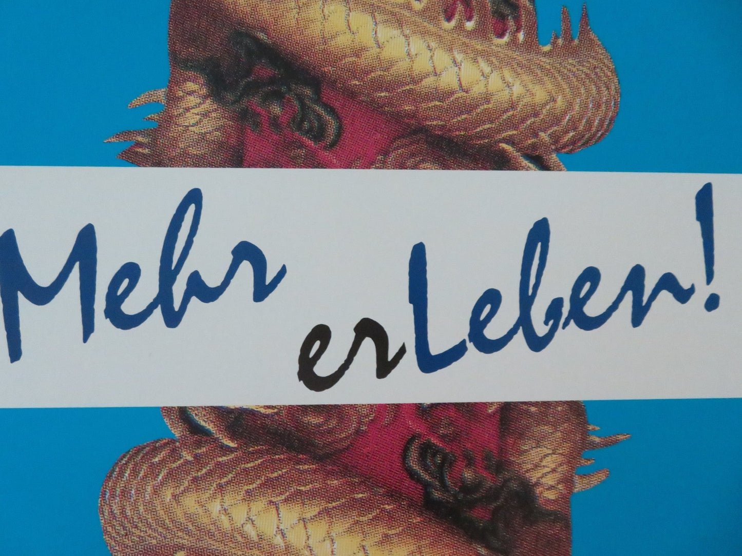 LEBEN WETTBEWERB FROM HAMBURG - MANHEIMER GERMAN POSTER ROLLED Movie posters