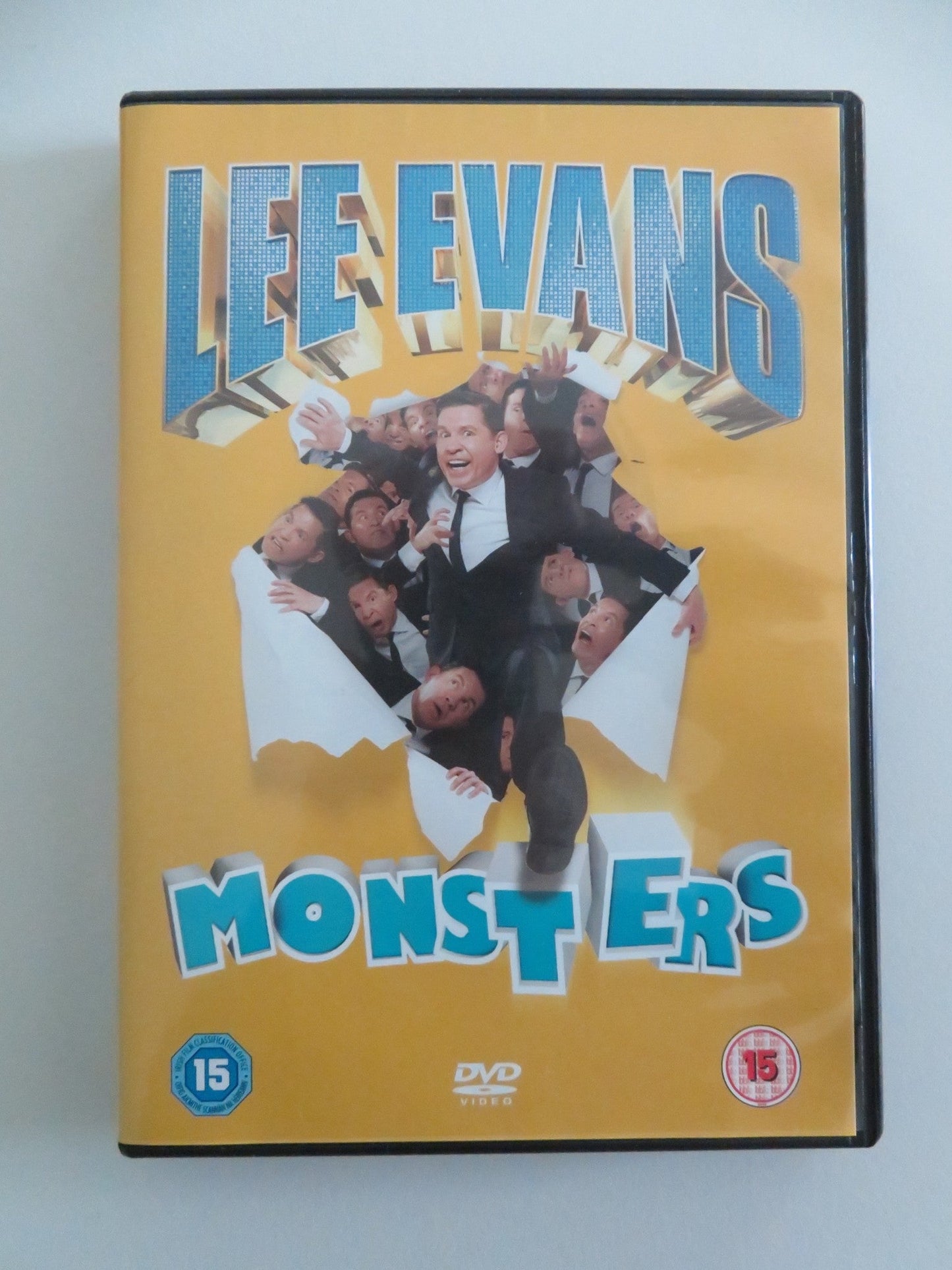 LEE EVANS: MONSTERS (DVD) LEE EVANS ALASTAIR CUNNINGHAM 2014 REGION 2, 4 Movie posters