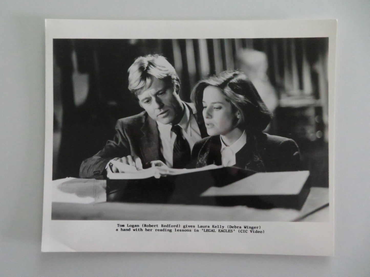 Legal Eagles - B MOVIE STILL PHOTO LOT OF 2 ROBERT REDFORD DARYL HANNAH 1986 Movie posters