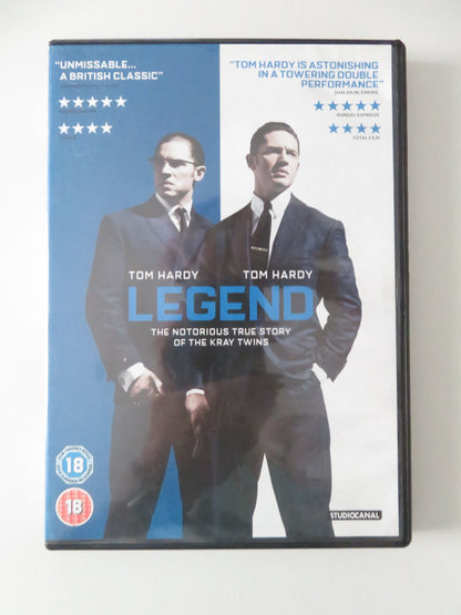 Legend (DVD) Tom Hardy Emily Browning Taron Egerton 2015 Region 2 Movie posters