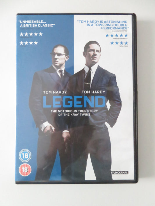 Legend (DVD) Tom Hardy Emily Browning Taron Egerton 2015 Region 2 Movie posters