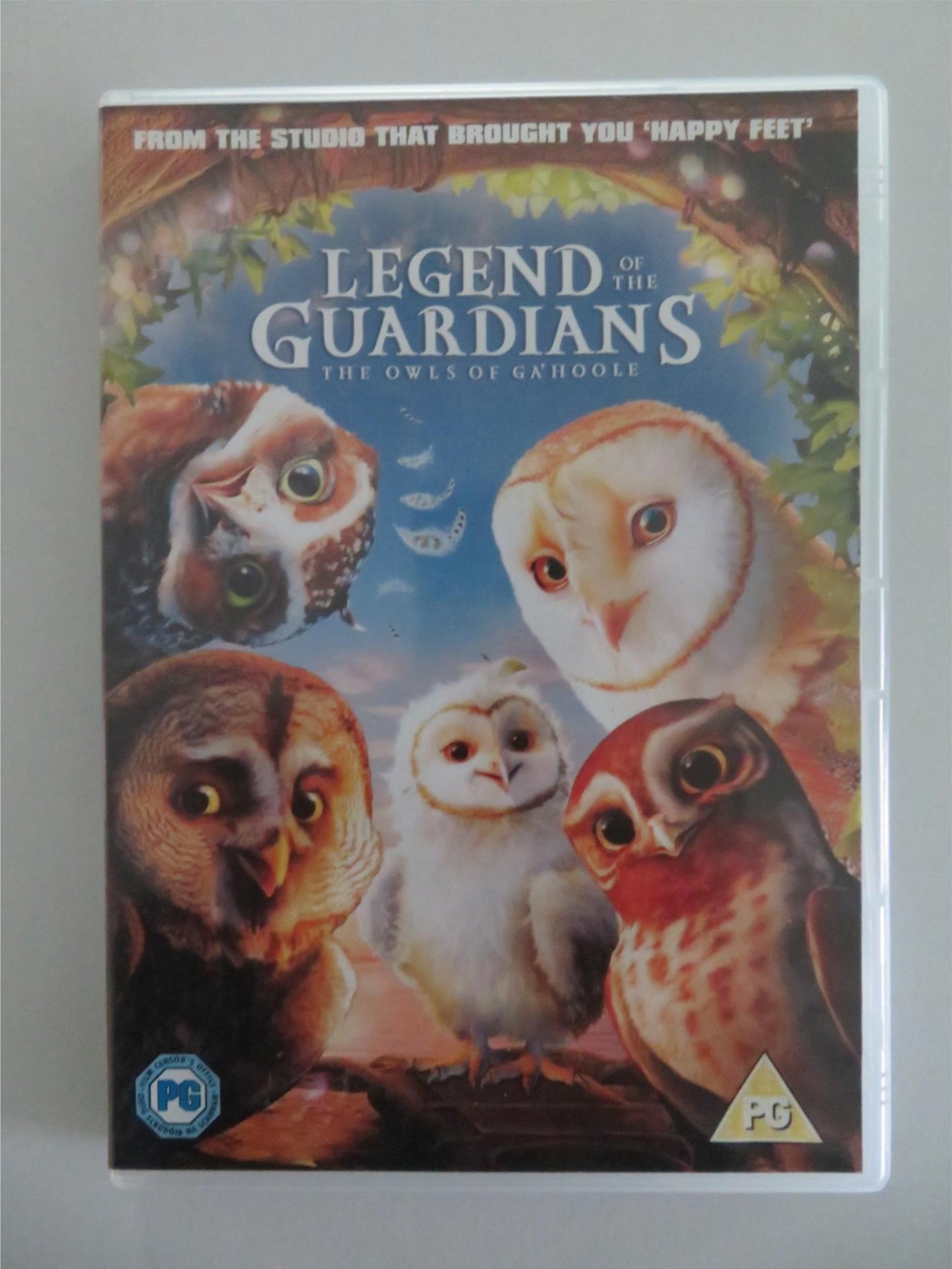 LEGEND OF THE GUARDIANS: THGE OWLS OF GA'HOOLE (DVD) EMILY BARCLAY 2010 REGION 2 Movie posters